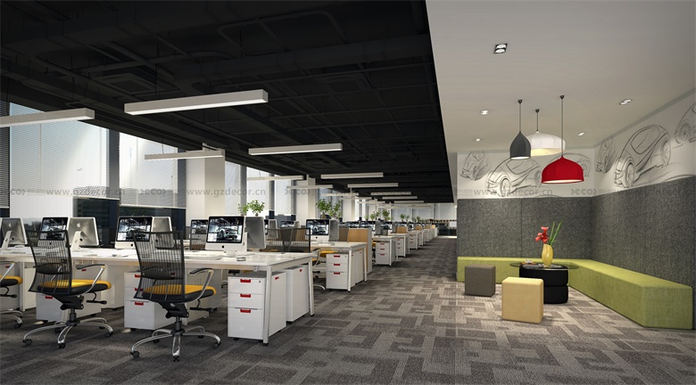 在寫字樓設(shè)計中，如何合理規(guī)劃員工餐廳和食堂的位置和布局？