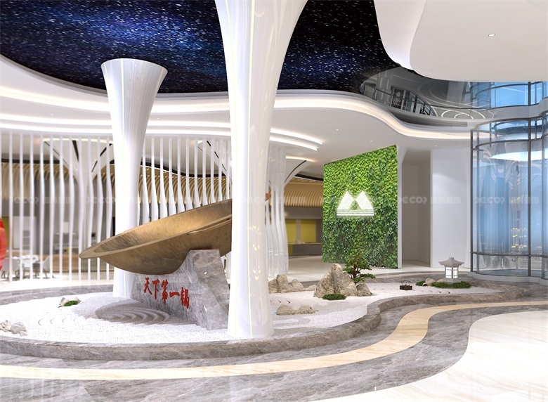 在企業展廳裝修設計中，如何運用品牌元素和視覺識別系統？