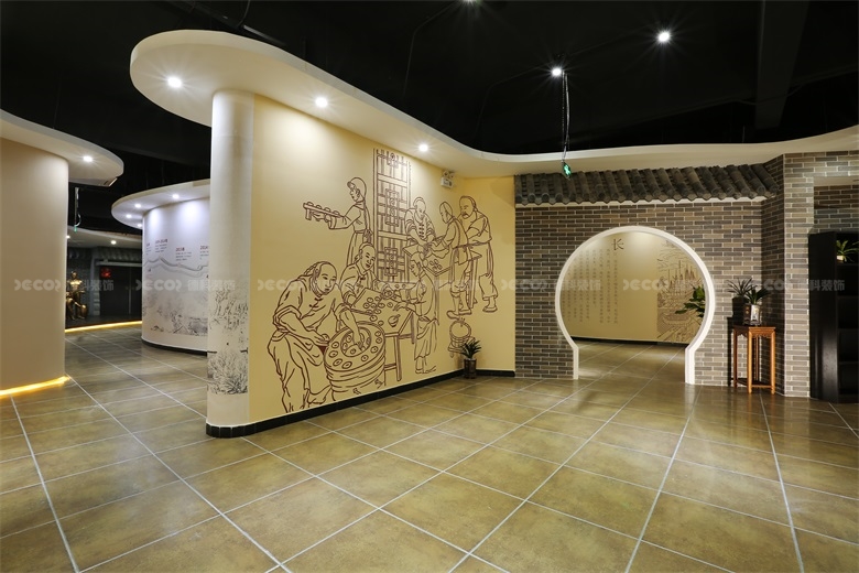 在企業展廳裝修中，如何合理運用影像和視頻展示技術？