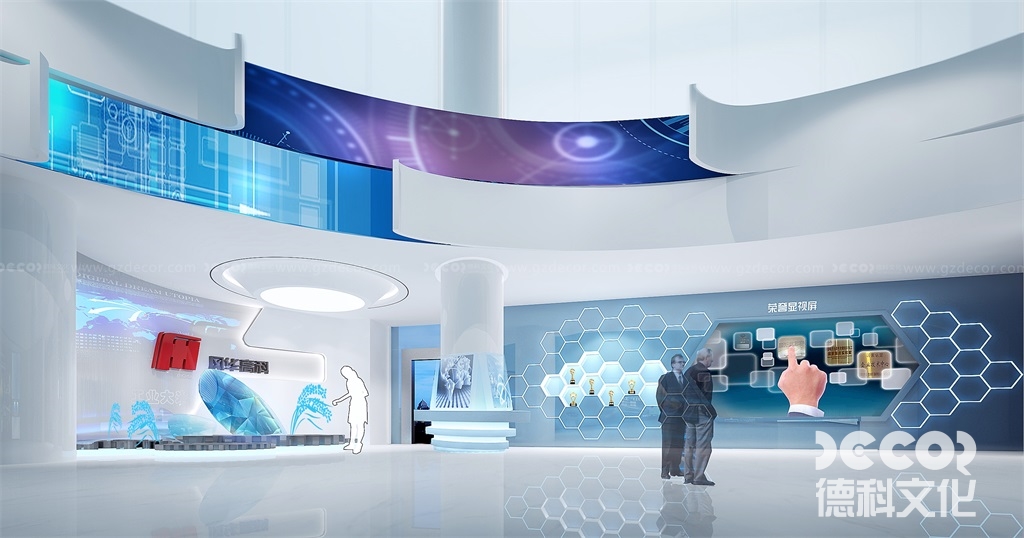 現代簡約企業(yè)展廳設計如何提升客戶的品牌認知度？