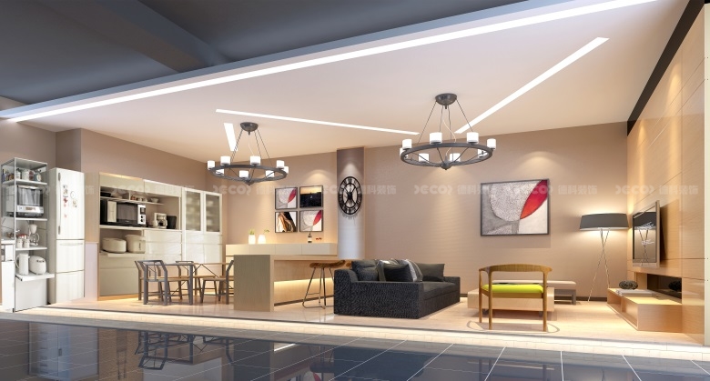 現代簡約企業(yè)展廳設計是否需要過多的裝飾？